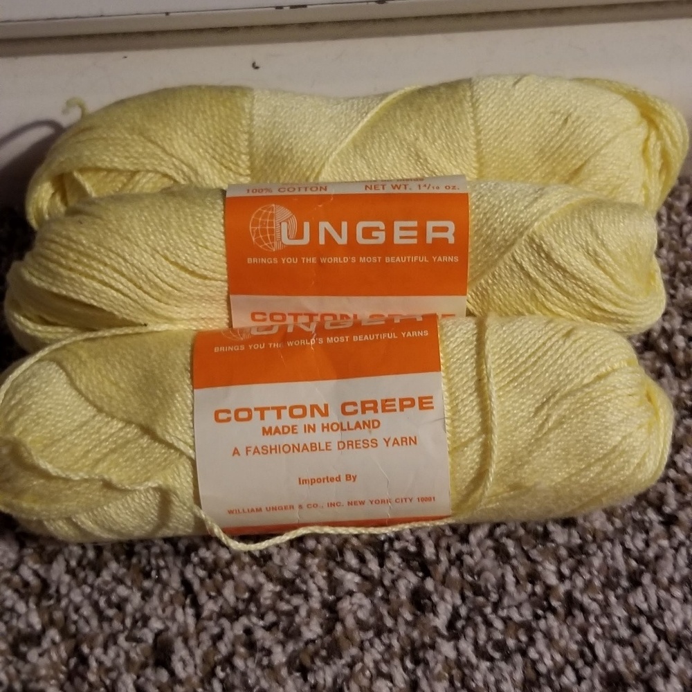 New Vintage Yarn Unger Fashionable Dress